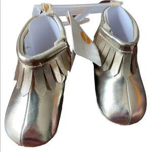 Gymboree Gold Baby Crib Booties